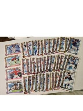 2025 TOPPS Baseball Card Lot - Holiday Edition - 42 Cards